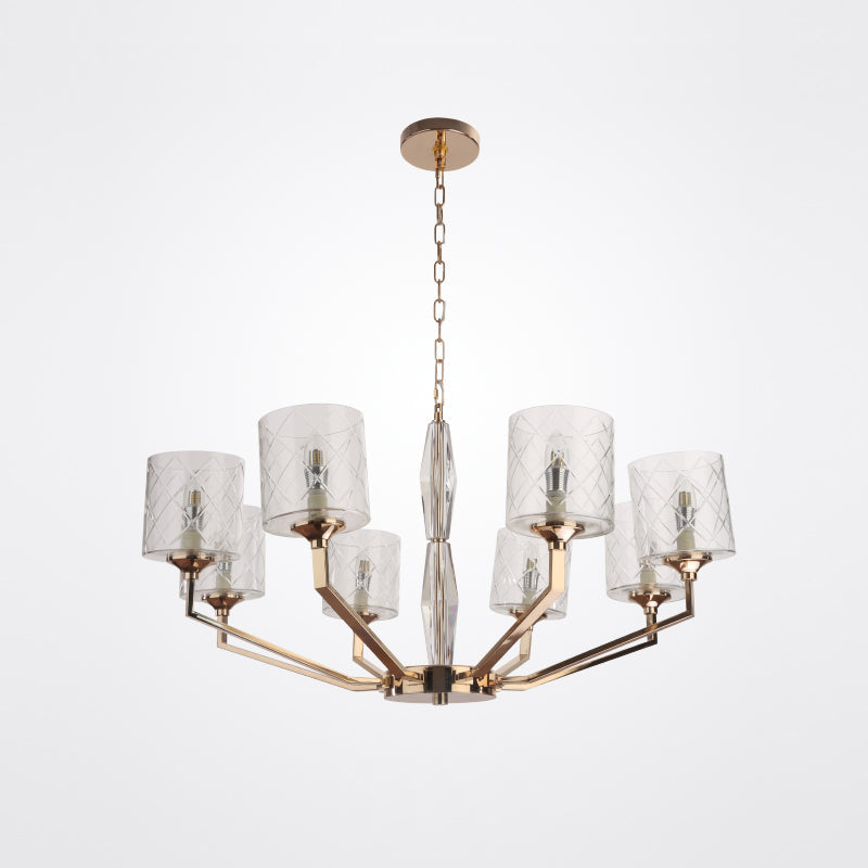 Dew Lustre Laiton Verre Luxe Postmoderne