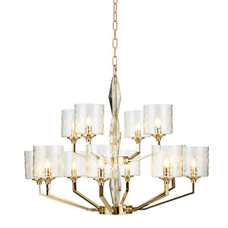 Dew Lustre Laiton Verre Luxe Postmoderne