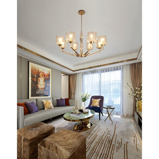Dew Lustre Laiton Verre Luxe Postmoderne