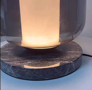Aaron Lampe de Table en Marbre Moderne