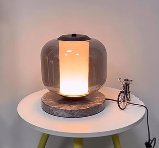 Aaron Lampe de Table en Marbre Moderne