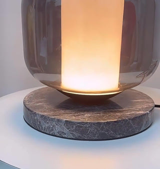 Aaron Lampe de Table en Marbre Moderne
