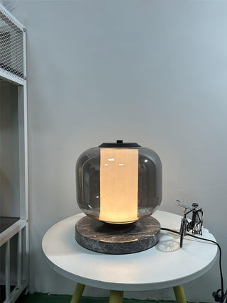 Aaron Lampe de Table en Marbre Moderne