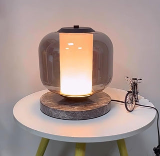 Aaron Lampe de Table en Marbre Moderne