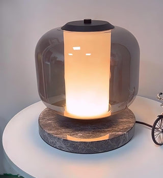 Aaron Lampe de Table en Marbre Moderne