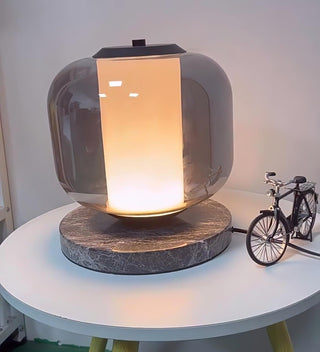 Aaron Lampe de Table en Marbre Moderne