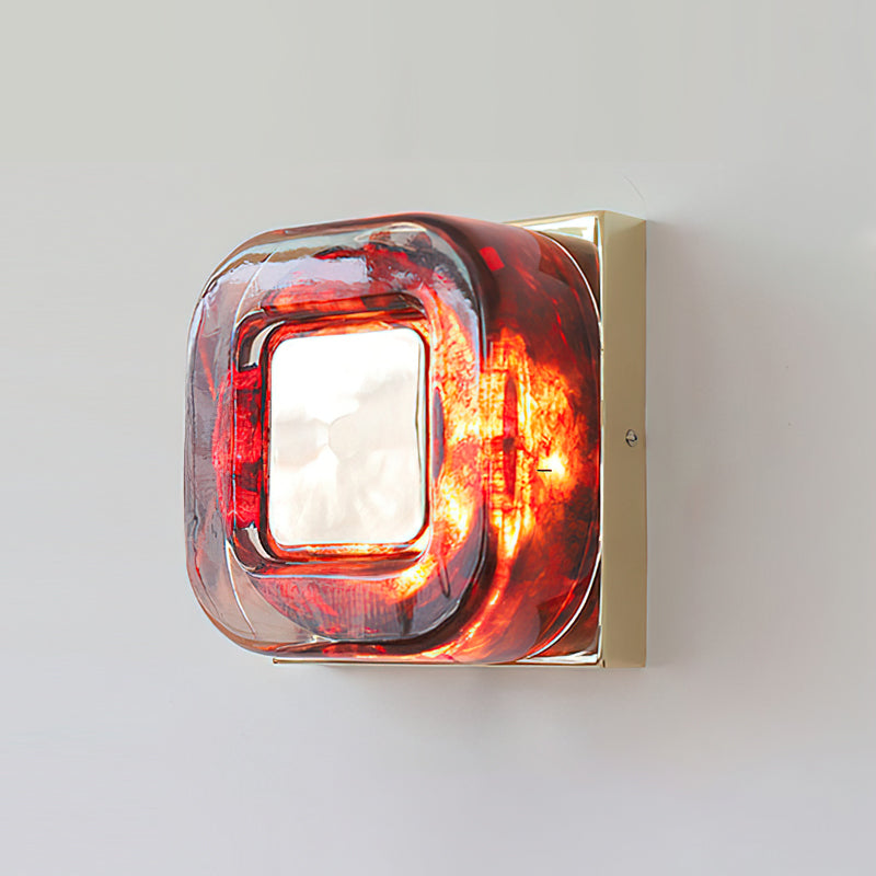Another view of the Gold finish Eisner Wall Sconce.