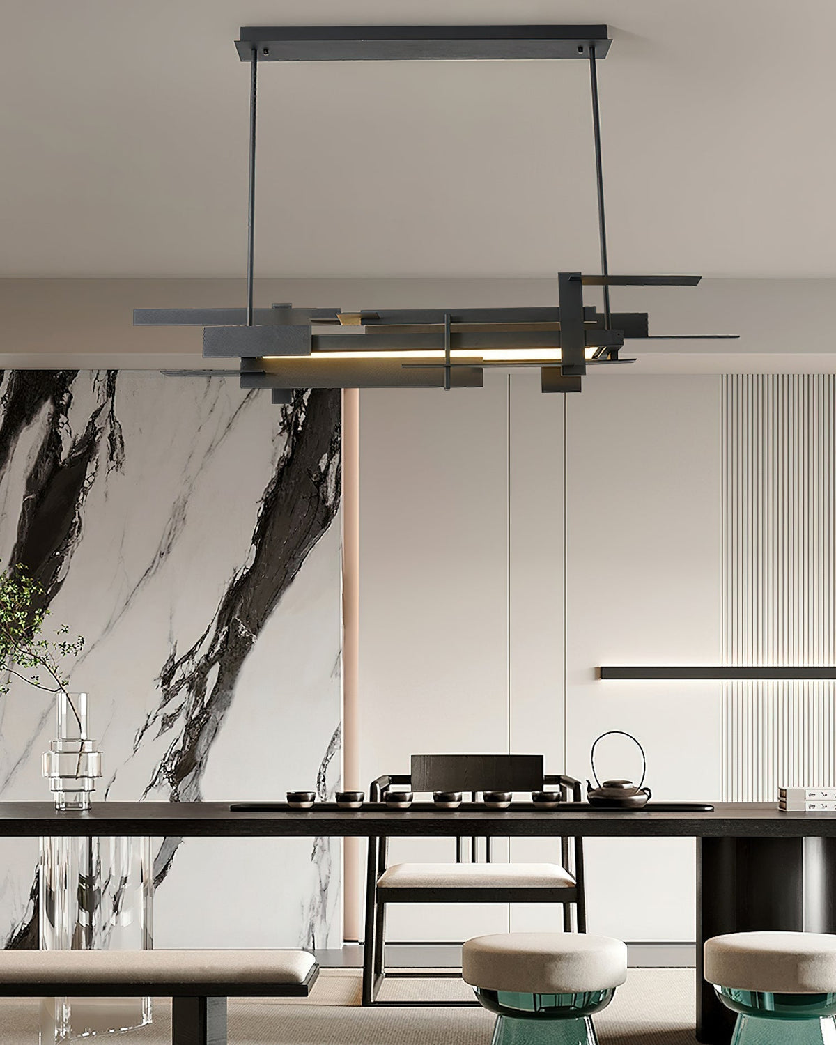 Orlenace Suspension Géométrique en Métal