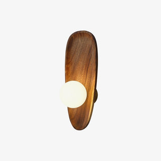 Keith Applique Murale Moderne Minimaliste en Bois et Verre