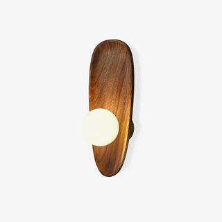Keith Applique Murale Moderne Minimaliste en Bois et Verre