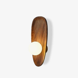 Keith Applique Murale Moderne Minimaliste en Bois et Verre