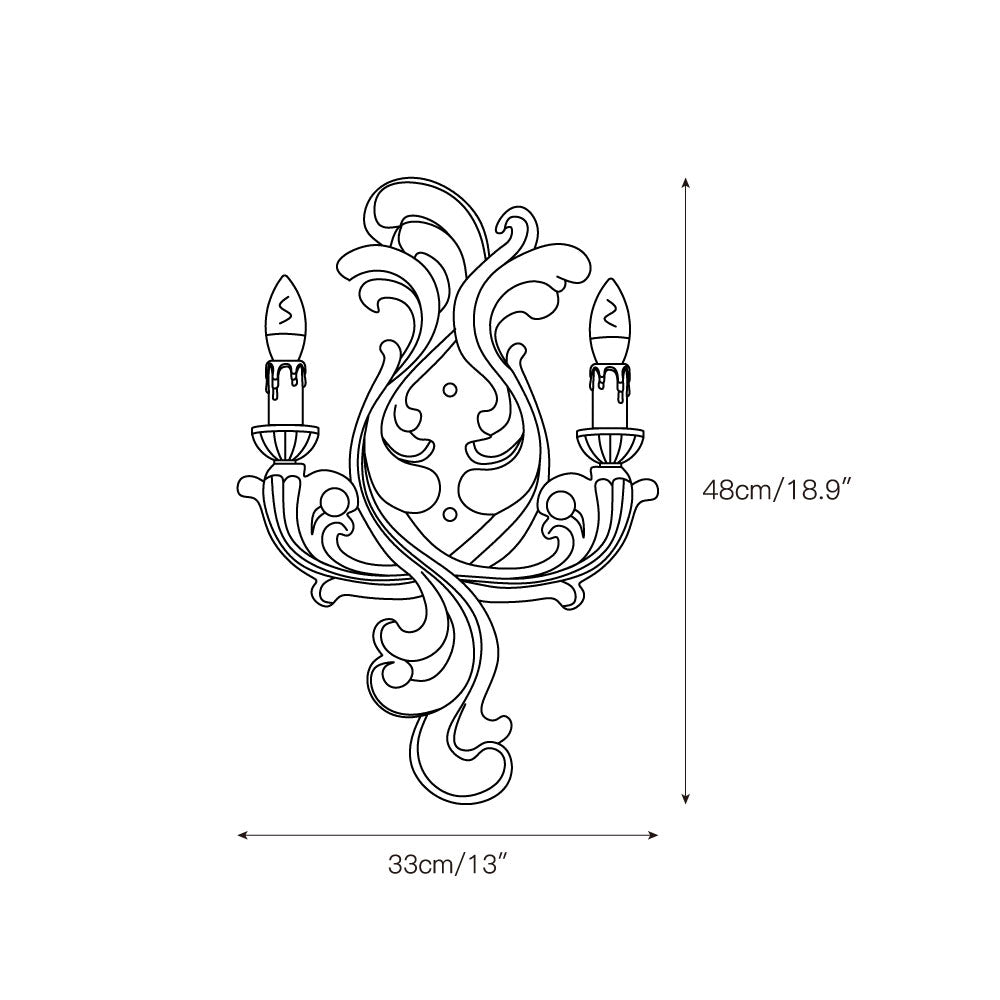 Eon Applique Murale Plâtre Élégance Premium