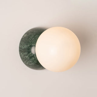 Fable Applique Murale Marbre Verre Moderne