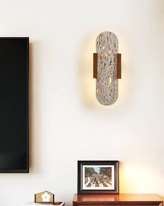 Elara Travertine Wall Light-Neutral Decor