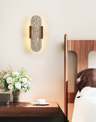 Elara Travertine Wall Light-Neutral Decor