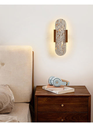 Elara Travertine Wall Light-Neutral Decor