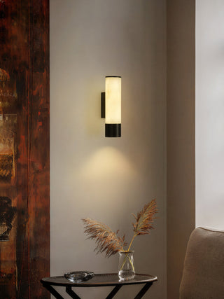 Elara Alabaster Wall Lamp-Neutral Decor