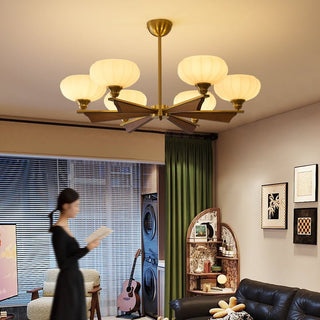 Elara Bloom Chandelier-Neutral Decor