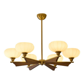 Elara Bloom Chandelier-Neutral Decor