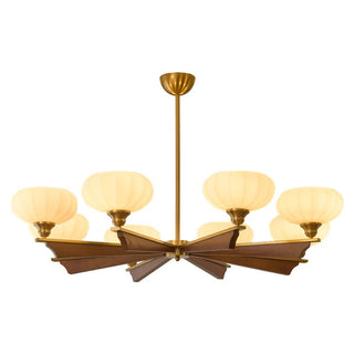 Elara Bloom Chandelier-Neutral Decor