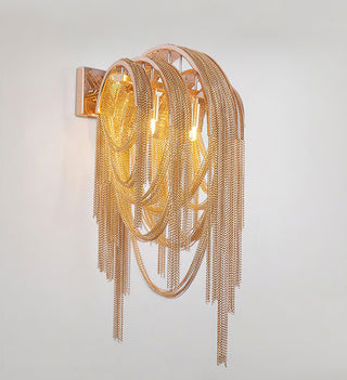 Chains Applique Murale Postmoderne de Luxe avec Franges