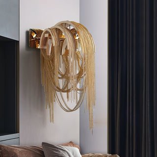 Chains Applique Murale Postmoderne de Luxe avec Franges