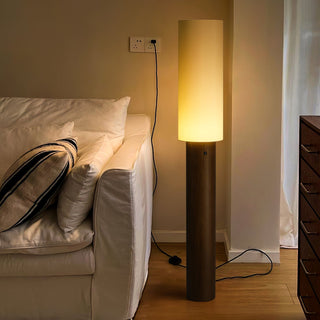 Uvynir Lampadaire Cylindrique en Bois