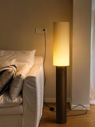 Uvynir Lampadaire Cylindrique en Bois