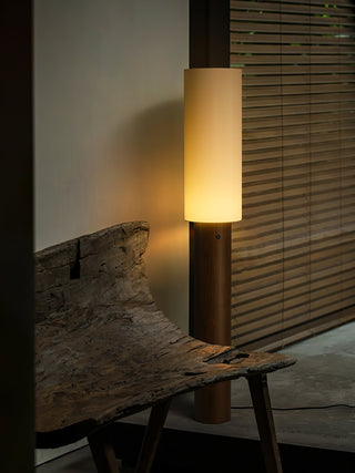 Uvynir Lampadaire Cylindrique en Bois