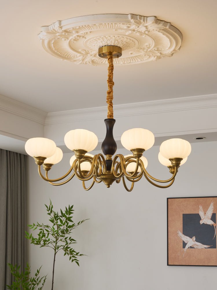 Darena Lustre Traditionnel en Bois Nordique