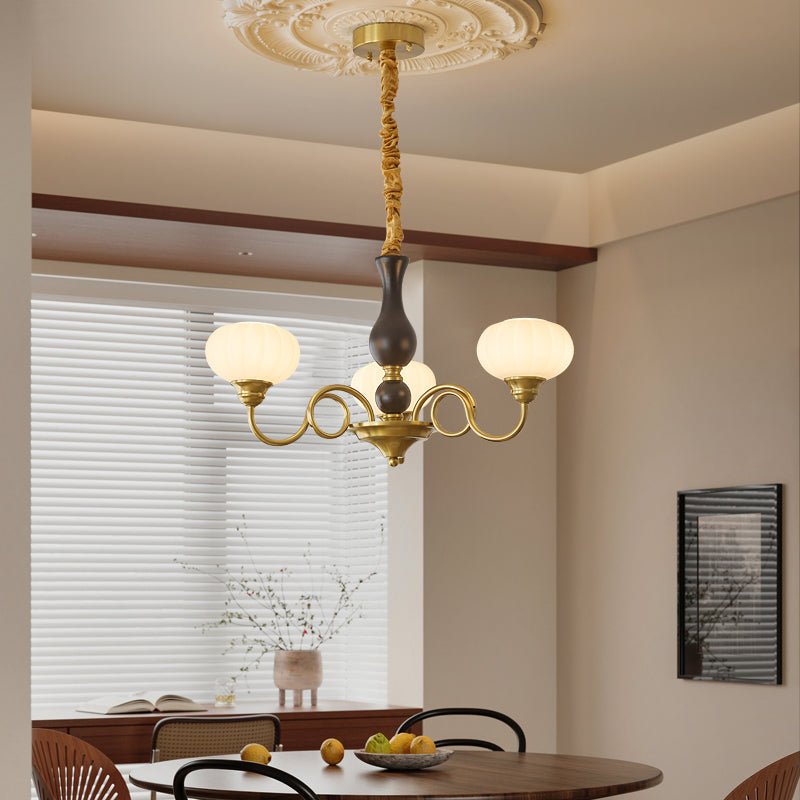 Darena Lustre Traditionnel en Bois Nordique