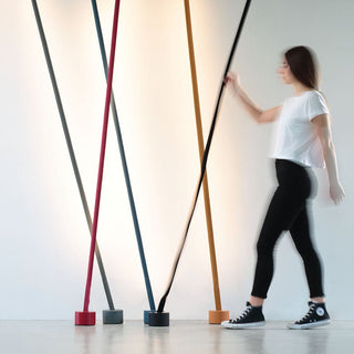 Vorenk Lampadaire Sol en Tissu