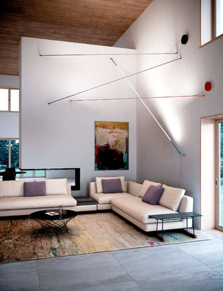 Vorenk Lampadaire Sol en Tissu