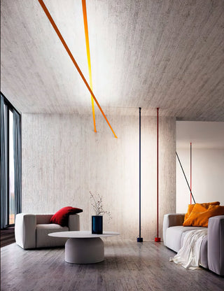 Vorenk Lampadaire Sol en Tissu