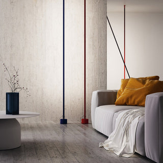 Vorenk Lampadaire Sol en Tissu