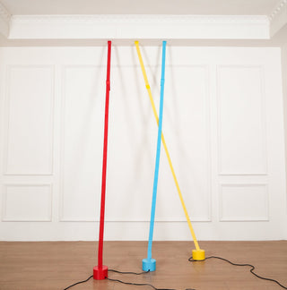 Vorenk Lampadaire Sol en Tissu