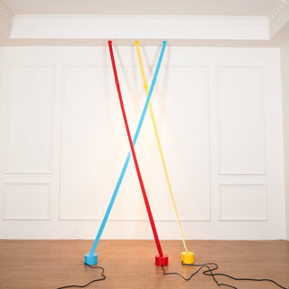 Vorenk Lampadaire Sol en Tissu