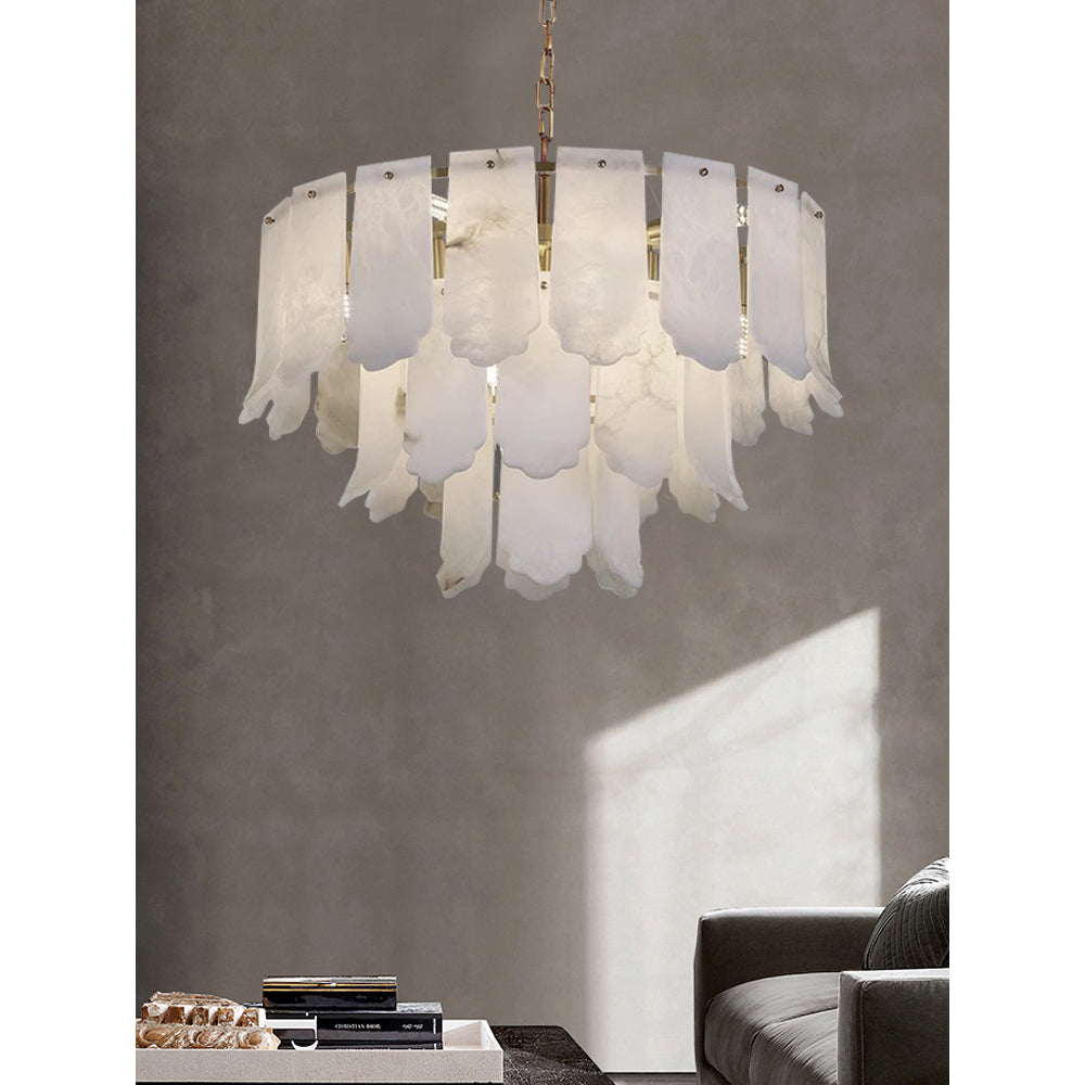 Hue Lustre Laiton Albâtre Luxe Postmoderne