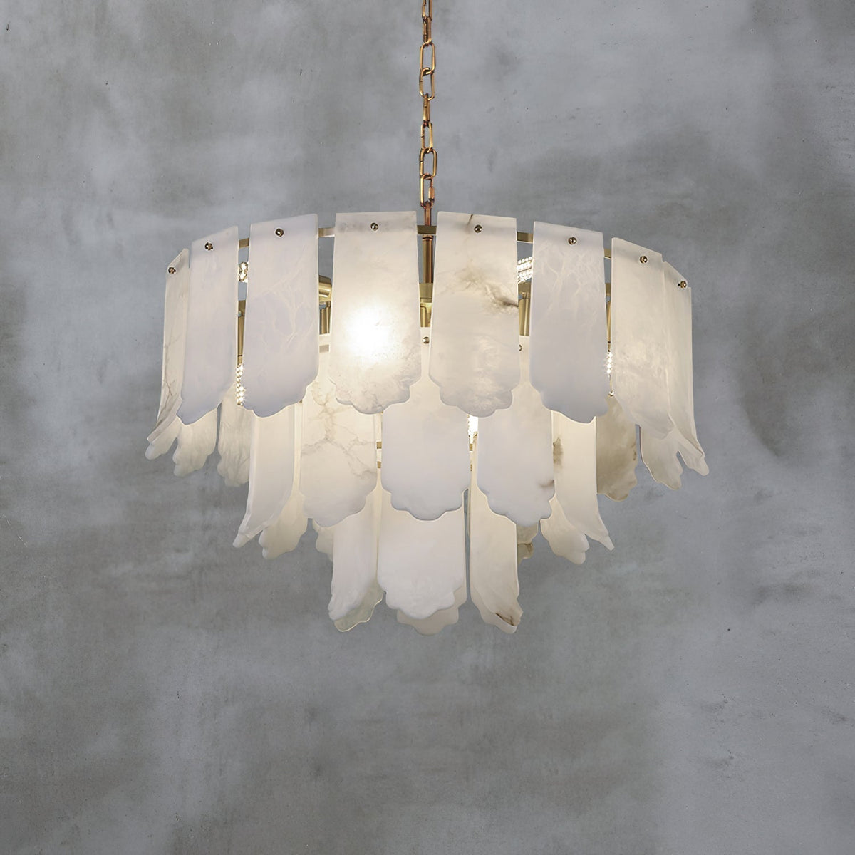Hue Lustre Laiton Albâtre Luxe Postmoderne