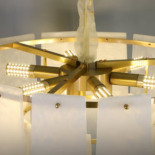 Hue Lustre Laiton Albâtre Luxe Postmoderne