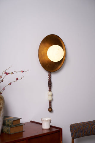 Olive Applique Murale Premium Nordique Art Marbre