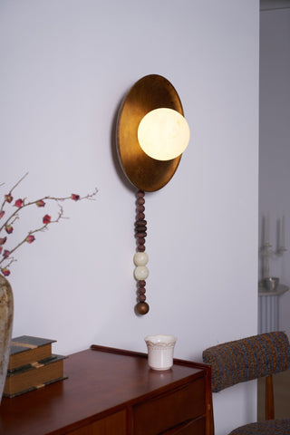 Olive Applique Murale Premium Nordique Art Marbre