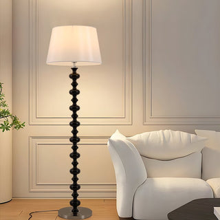 Rildes Lampadaire en Bois Et Tissu