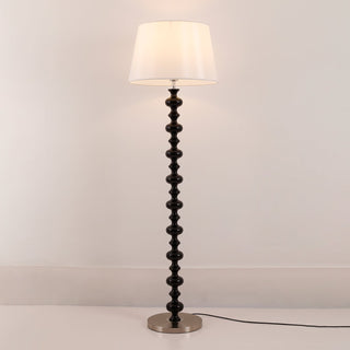 Rildes Lampadaire en Bois Et Tissu