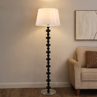 Rildes Lampadaire en Bois Et Tissu