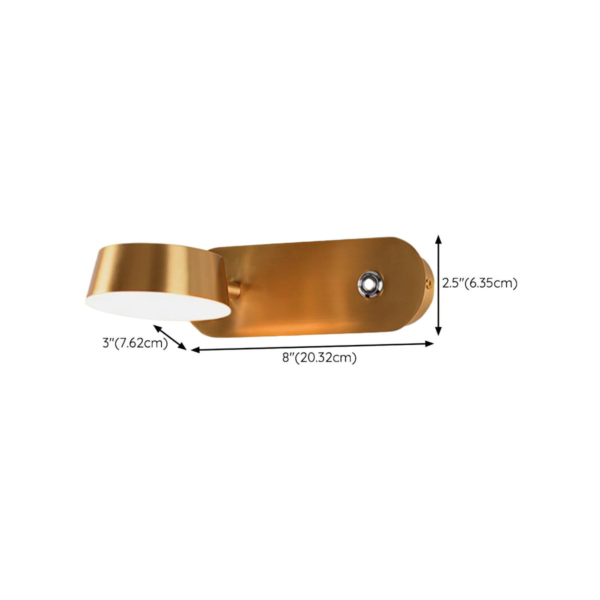 Brenaya Premium Élégance Coiffeuse Laiton Applique Murale