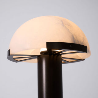 Ibera Lampe de Table en Albâtre et Métal