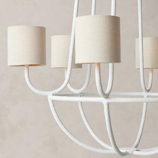 Lithe Lustre Laiton Métal Tissu Vintage