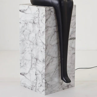 Orelaielle Lampadaire Sculptural Noir