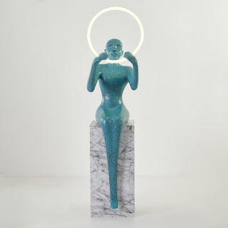 Orelaielle Lampadaire Sculptural Noir